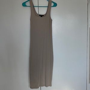 Cream Forever 21 Dress